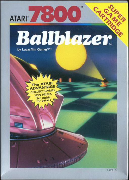 Ballblazer (Europe) 7800 Game Cover